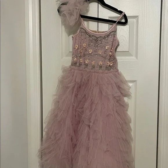 Tutu Du Monde | Dresses | Tutu Du Monde Smokey Pinklavender Beaded Dress |  Poshmark